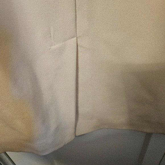 Windsmoor Pale Yellow Silk Sheath Sz 10 - Picture 6 of 15